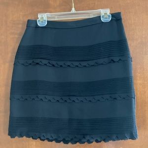 Banana Republic Black Mini Skirt Size 4